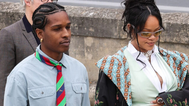 Paris fashion week menswear spring/summer 2025 dior homme outside arrivals