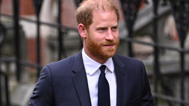 Prince harry arrives for associated newspapers trial