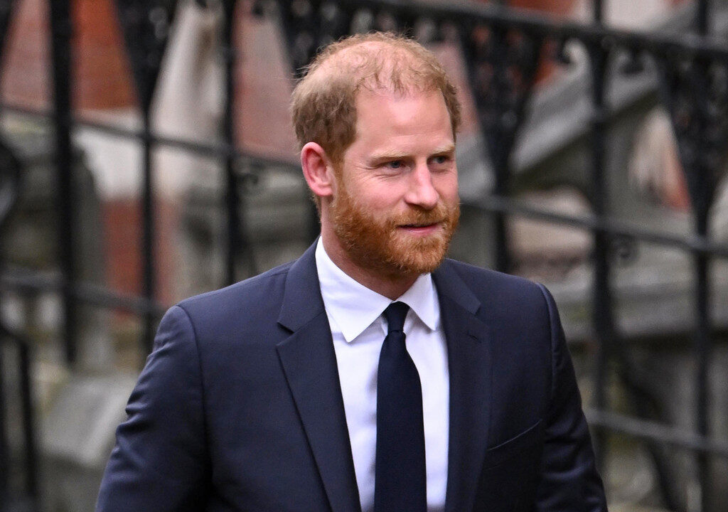 Prince harry arrives for associated newspapers trial