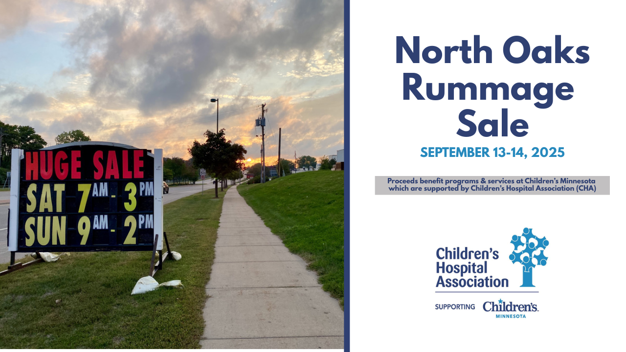 North oaks rummage sale
